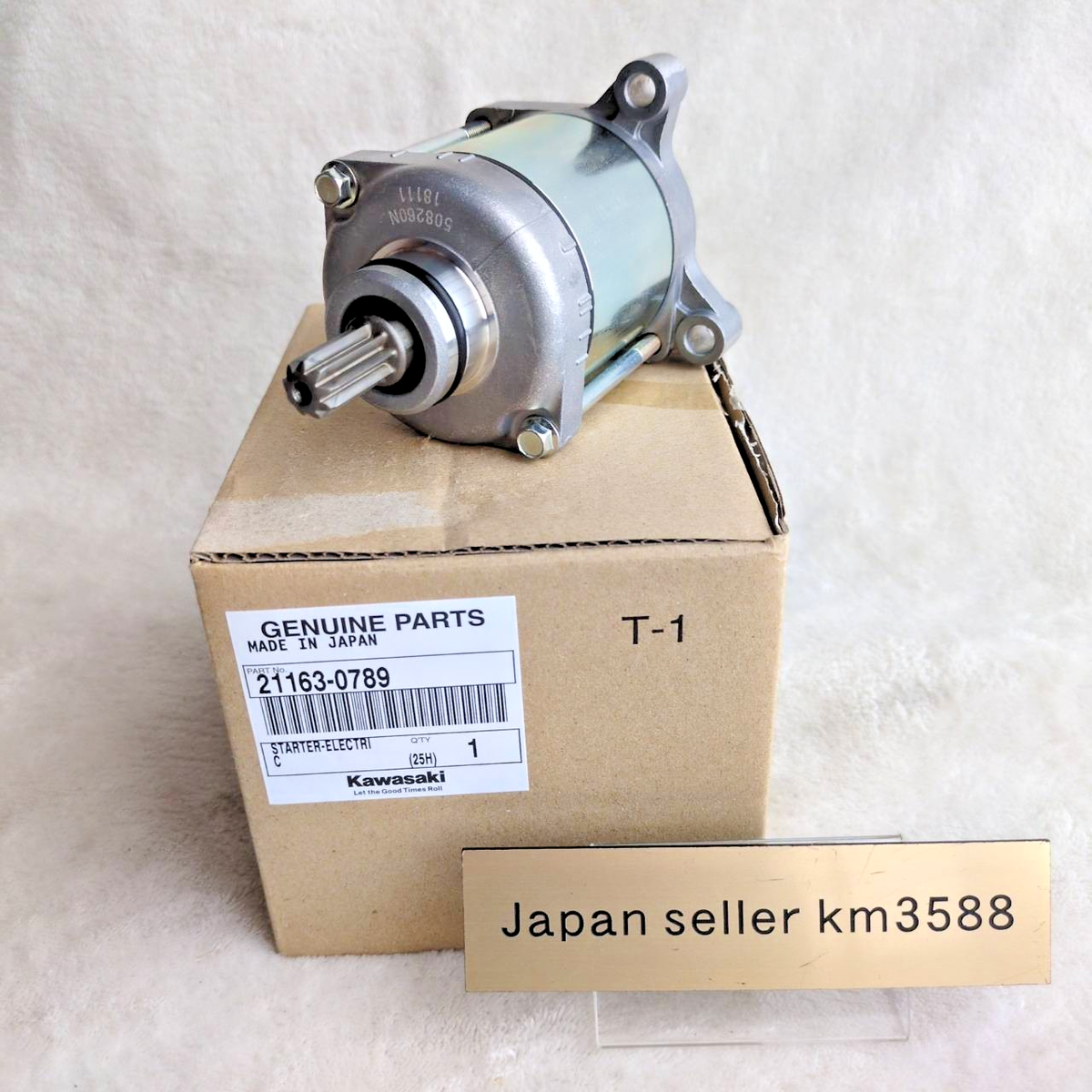 NEW Kawasaki OEM Starter Motor 21163‑0789 KX250/KX250X 2021‑2024