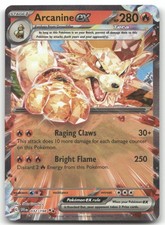 Arcanine ex - 032/198 #32/198 (Holo) NM SV01: Scarlet & Violet Base Set Pokemon