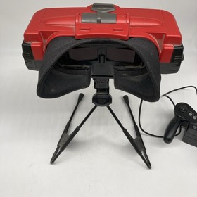 Nintendo Virtual Boy Console Works With Some Flickering Read With Mario Tennis