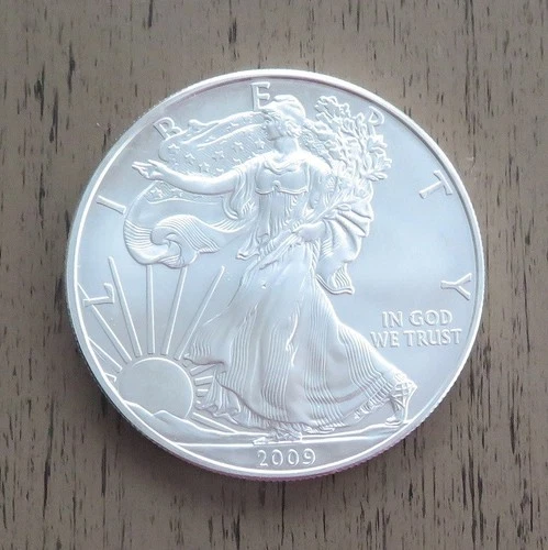 2009 - AMERICAN EAGLE - One Dollar - .999 1oz Fine Silver