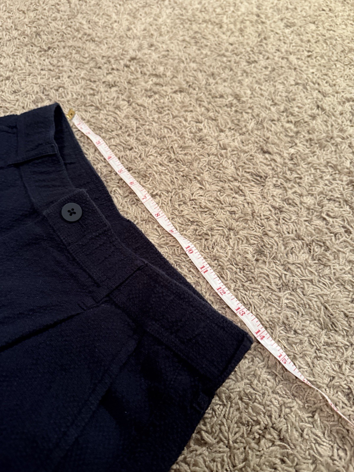 Zara Men's Size Small Navy Textured Casual Pants thumbnail 3