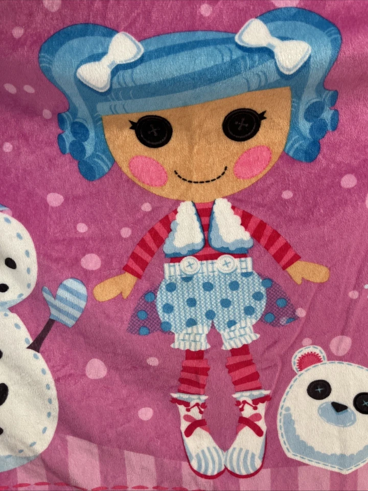 Funda de Almohada Lalaloopsy Micro Visón Funda de Almohada Muñeco de Nieve Dibujos Animados Ropa de Cama Foto 2 de 4