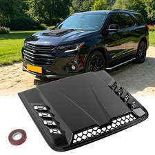 For Chevrolet Traverse Air Flow Intake Hood Scoop Vent Turbo Bonnet Cover Glossy