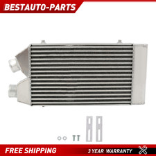 Aluminum Mount Intercooler 2.5 Same Side Inlet Outlet 25x11x3 Universal