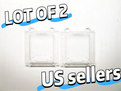   LOT OF 2 Brand New LOTES AMD Motherboards CPU Socket Ryzen AM5 Cover Protector