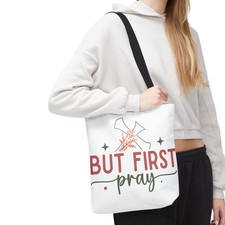 Christian Tote Bag Faith Quote Religious Scripture Gift Her