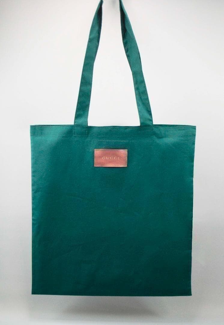 GUCCI Solid Rectangle Eco Tote Shoulder Hand Bag … - image 1