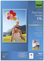 Sigel® IP714 Inkjet Fotopapier Everyday - A4, HochgläNzend, 170 G/Qm, 50 Blatt