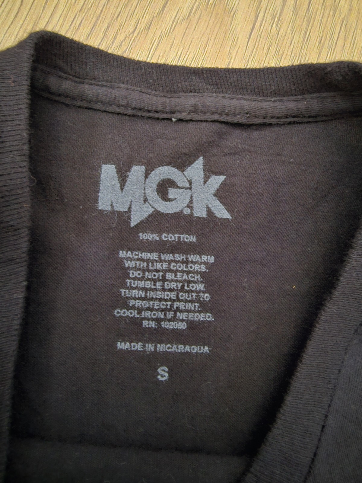 Machine Gun Kelly 27 Tour T Shirt Size Small MGK Black Band Tee Short Sleeve image 4