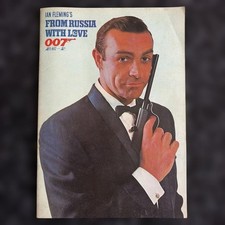Movie pamphlet 007 Close call period item From Japan