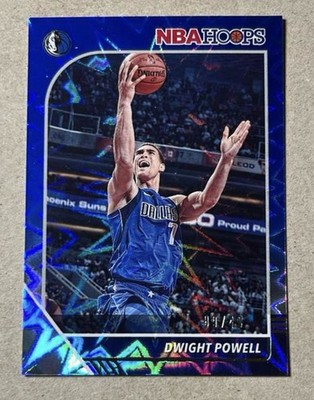  2019-20 Panini NBA Hoops - Dwight Powell #45 Blue Explosion /49 
