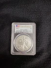 2016 $1 American Silver Eagle MS69 PCGS First Strike 30th Anniversary