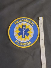 State Of Florida Paramedic EMT Medical Patch NEW W/ Tag