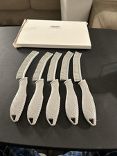 5 Count Multifunctional Grey Brush with Hard Bristles for Crevice Cleaning