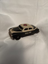 Vintage Tin Friction Toy 1956 Police Car K-28 Not Working