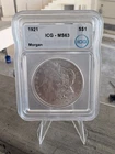 1921 Morgan Dollar  ICG-MS63 VERY BEAUTIFUL 🇺🇸