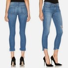 Rag & Bone USA Made Distressed Raw Hem Capri Jeans Soft Denim Sz 25Casual Chic — photo 1
