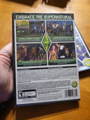 The Sims 3 Supernatural Expansion Pack EA Plants vs Zombies