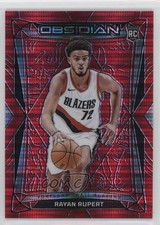 2023-24 Panini Obsidian Electric Etch Lucky Envelopes /8 Rayan Rupert #130 1kc2