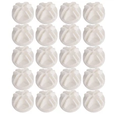 20 Pcs Grid Cube Connector Abs Connectors For Wire Cube Storage Shelving1085