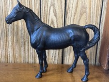 Antique Hubley Cast Iron Race Horse Door Stop