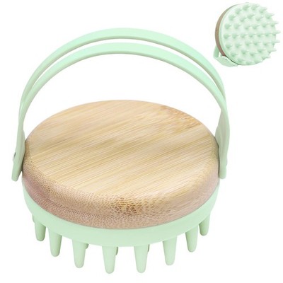Silicone Scalp Brush for Hair Washing   Gentle Shampoo Massager with Soft Bri...