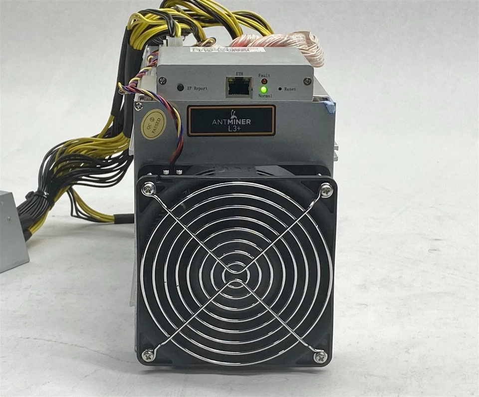 Bitmain Antminer L3+ 504M ASIC DOGE/LTC Miner w/APW3 1600w Power Supply - Image 2 of 4