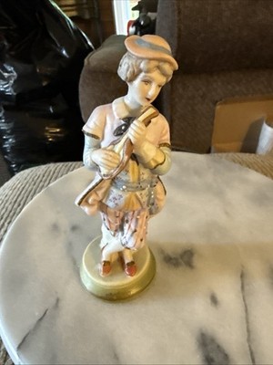 Vintage Ardalt Porcelain Figurine Of A Musician