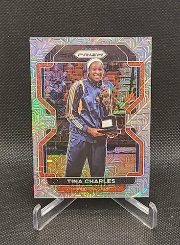 2022 Panini Prizm WNBA #200 Tina Charles Mojo Prizm /25 SP