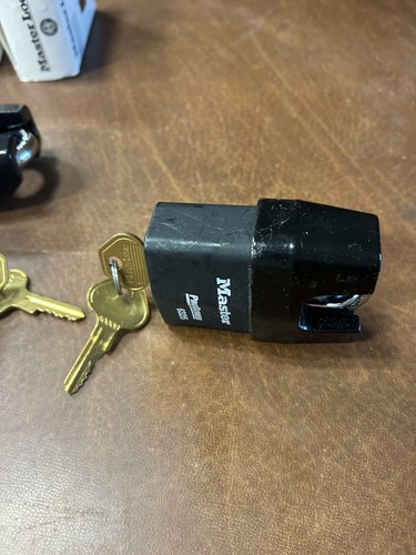 3 MASTER LOCKS 6325 Keyed Padlock,Rectangle,Black,silver 6T412 5 Pin WOW - Picture 23 of 24