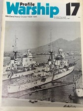 WARSHIPS IN PROFILE, VOL. 17: RN Zara/Heavy Cruiser 1929-41 by Aldo Fraccaroli