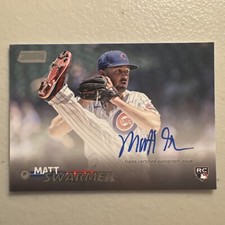 2023 Topps Stadium Club - Autographs #SCBA-MS Matt Swarmer Rookie Card