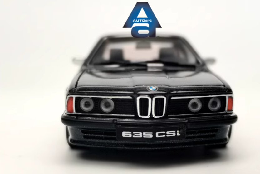 AUTOart 1/43 Alloy diecast car model BMW 635 CSi Black | eBay