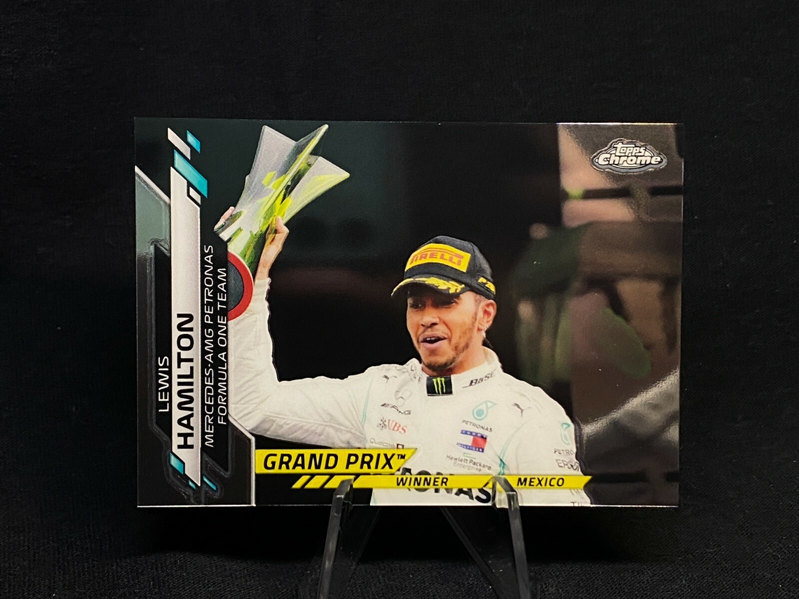 Lewis Hamilton - 2020 Topps Chrome Formula 1 F1 Winner Mexico Card #150 QTY!