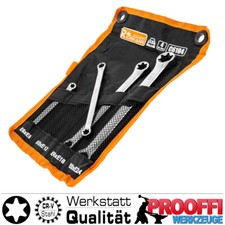 4-tlg TORX E-Profil Aussen Torx Ringschlüssel Set Schraubenschlüssel E6 - E24 RM