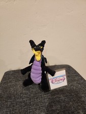 New With Tag Disney Sleeping Beauty Maleficent Dragon 7  Mini Bean Bag Plush