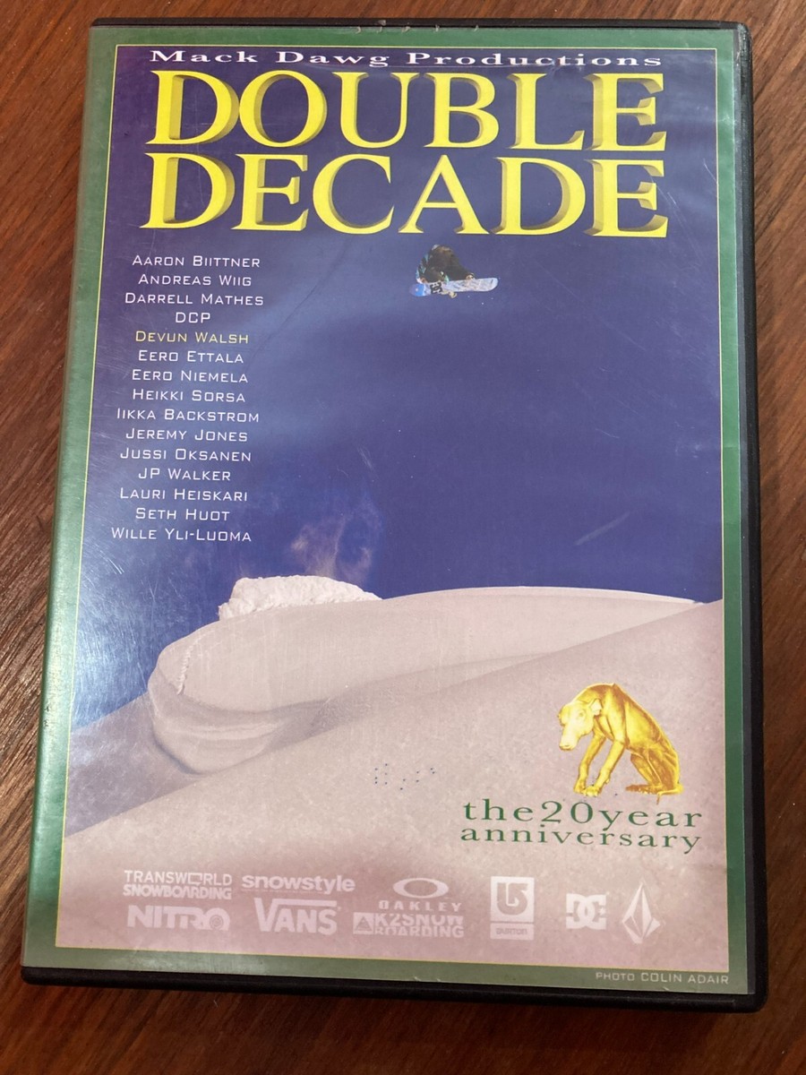 DOUBLE DECADE DVD 【公式通販】