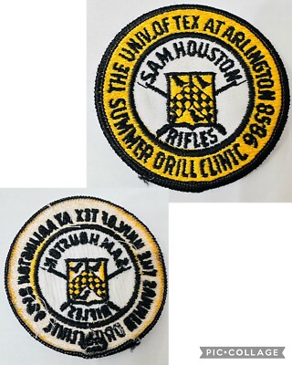 University of Texas at Arlington Sam Houston Rifles 1985-86 Summer Drill Clinic