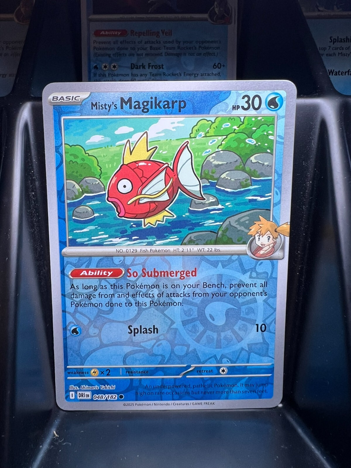 Misty's Magikarp 048/182 Pokémon TCG Destined Rivals Reverse Holo