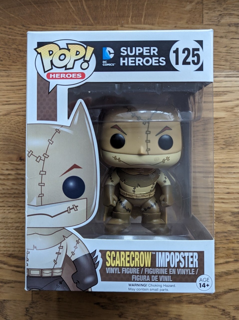 Figura De Vinilo Batman Scarecrow Impopster 125 Funko Pop Superhéroes Figura