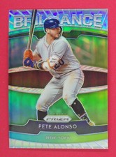 2020 Panini Prizm Pete Alonso Brilliance Prizms Silver #3 New York Mets