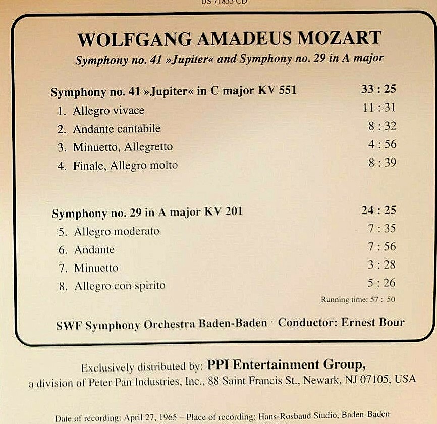 W. A. Mozart - 