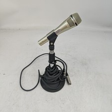 Lanier 500 Ohm Dynamic Microphone With Stand And Cord