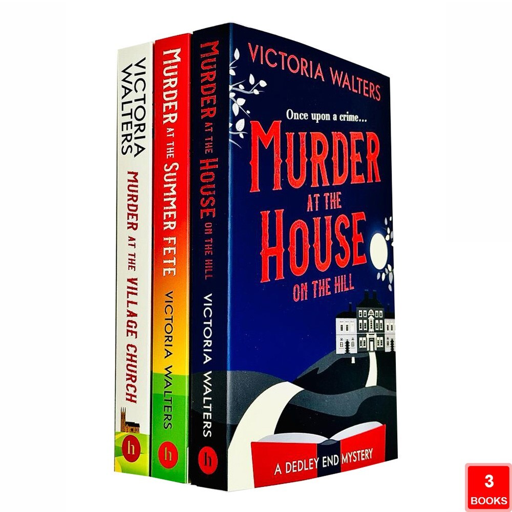 Dedley End Mysteries Series Collection 3 Books Set by Victoria Walters Summer