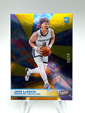 2022-23 Player of the Day JAKE LARAVIA Gold Rookie 3/10 JERSEY NUMBER #94