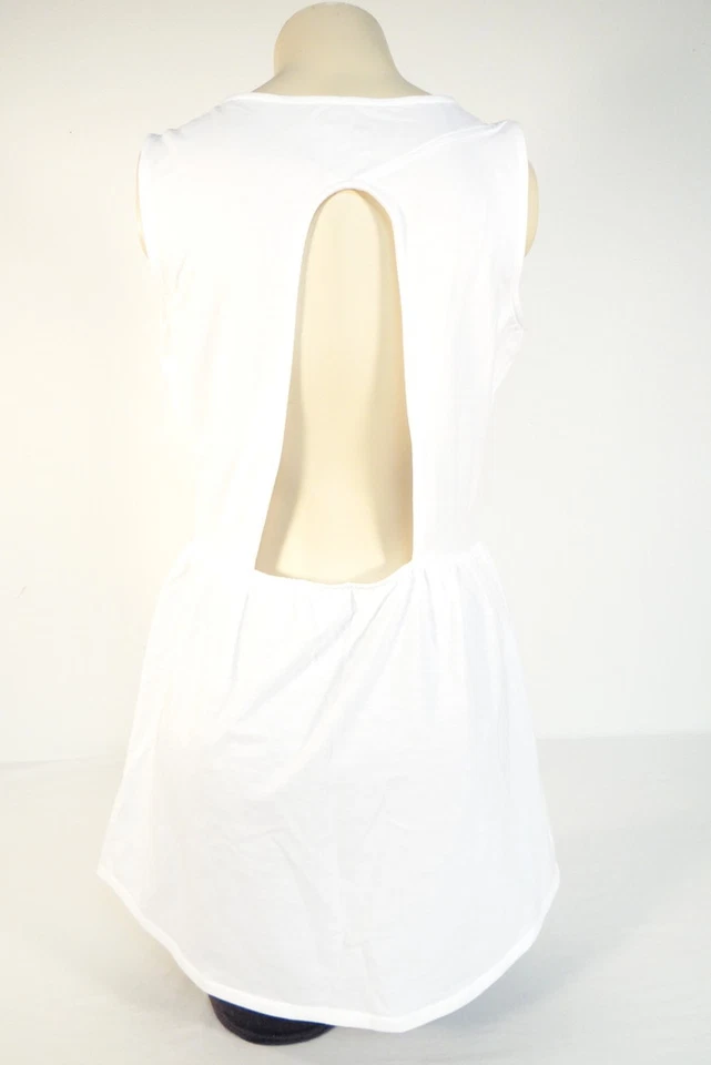 Under Armour Blanco Ridgley Semi Ajustado Natación Encubrimiento Mujer Nuevo con Etiquetas Foto 4 de 4