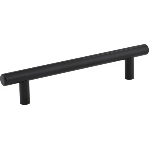 One 6-7/8" Black Stainless Steel Kitchen Cabinet Pull Commercial Office Pulls - Picture 1 of 4