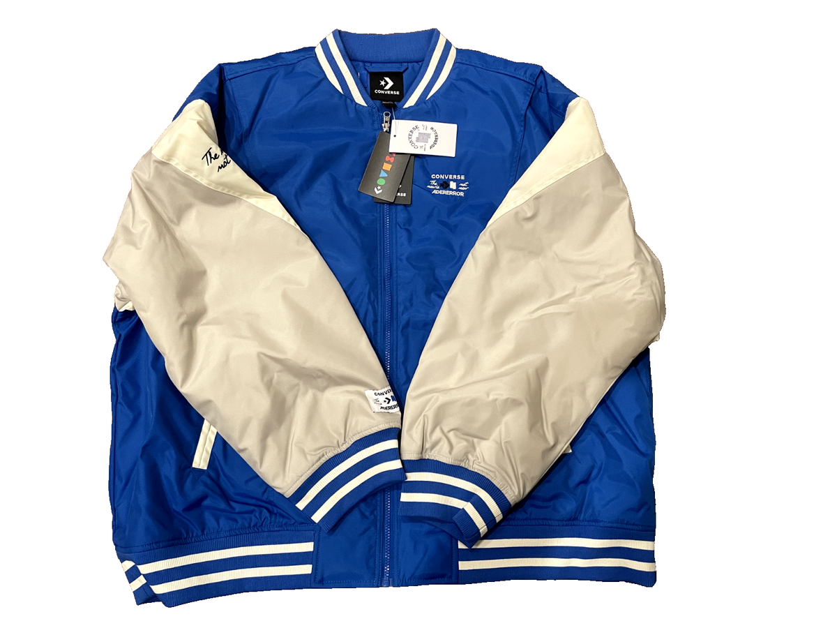 ADERERROR × Converse Shapes Varsity Jacket Cobalt 2XL | eBay
