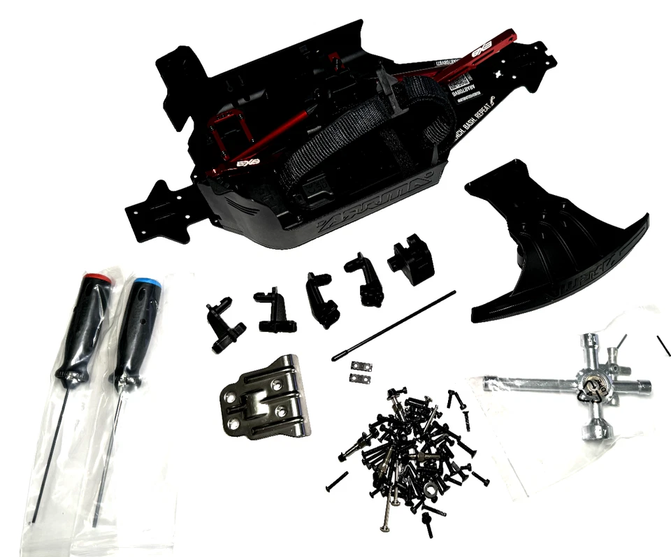 Arrma KRATON 6s EXB aluminum LWB Chassis Screw Motor Mount Center DIFF ARA8708V6 - Image 2 of 4