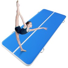 Inflatable Tumbling Mat 8" Thick Gymnastics Track for Home Professional Use 20FT